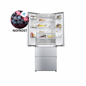 Réfrigérateur combiné 4 portes -HAIER- HFR5719ENMG-446L-NO FROST – Image 2