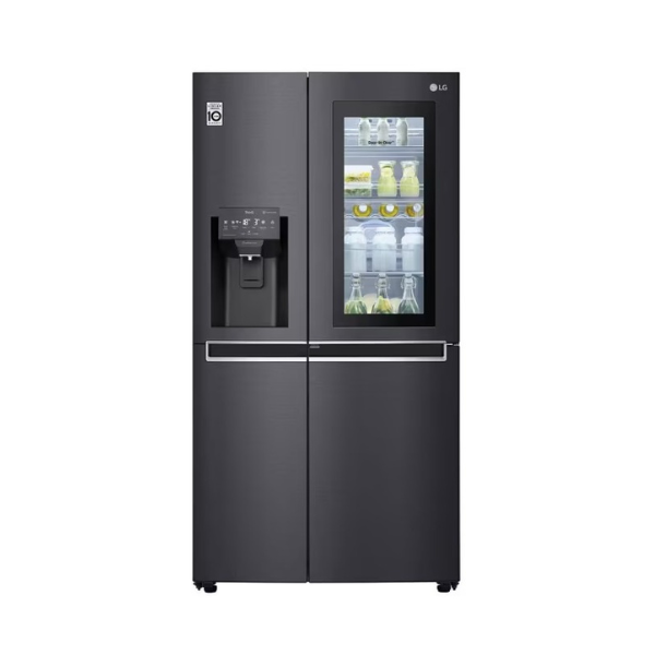 Réfrigérateur side-by-side LG GR-X257CQVV - 601L - MATTE NOIR - NoFrost Réfrigérateur side-by-side LG GR-X257CQVV - 601L - MATTE NOIR - NoFrost