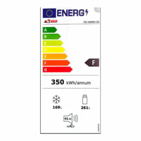 Réfrigérateur side-by-side Astech FSS-5000DD-OG - 531L - NoFrost – Image 5