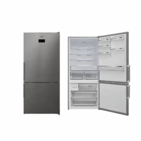 Réfrigérateur combiné Astech FC675CM- 675L - 3 Tiroirs (No Frost ) – Image 2