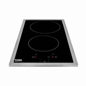 Plaque vitrocéramique Beko HDMC32400TX - 2 zones-3000W – Image 2