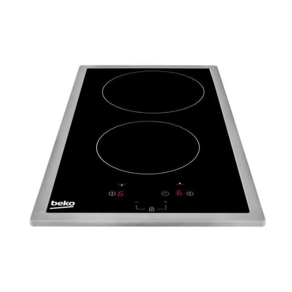 Plaque vitrocéramique Beko HDMC32400TX - 2 zones-3000W
