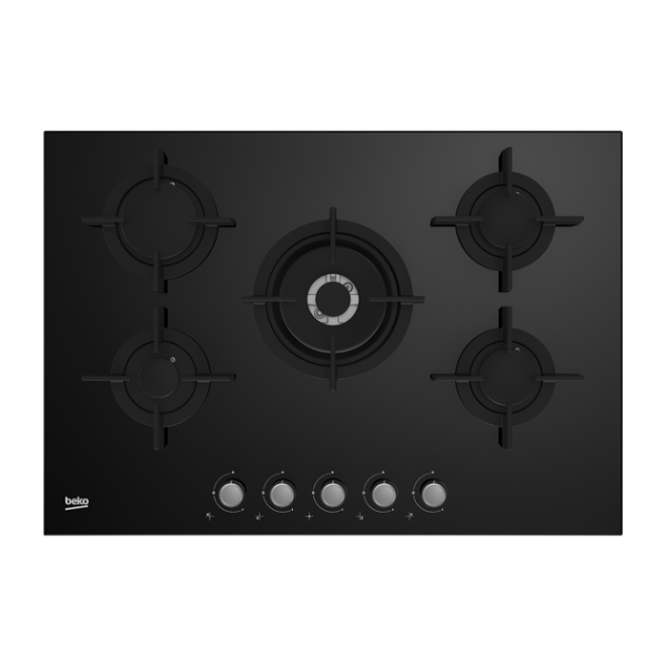 Plaque de cuisson encastrable Beko HILW75222SL - 5 FEUX Plaque de cuisson encastrable Beko HILW75222SL - 5 FEUX