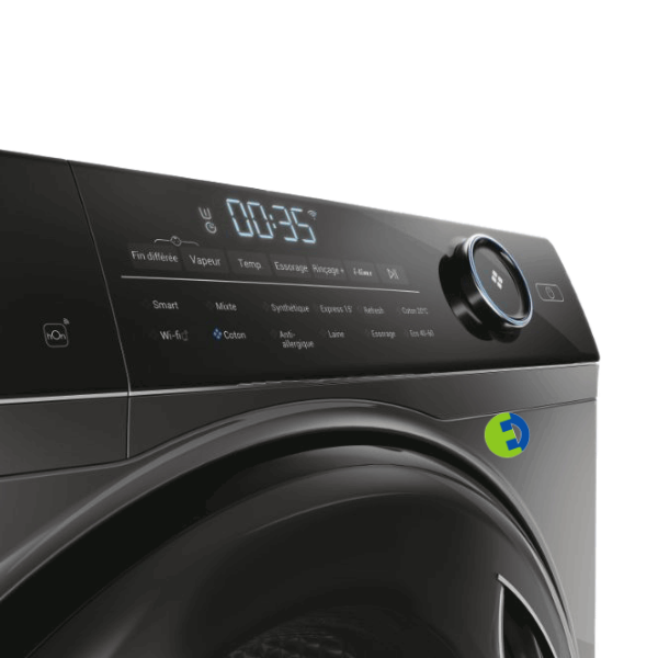 Machine à laver HAIER - 10kg -HW-100-B14595S8 Machine à laver HAIER - 10kg -HW-100-B14595S8