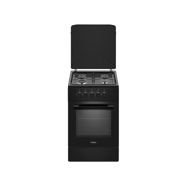 Cuisinière à gaz Haier HCR1040EGB 50x50 - 4 feux Cuisinière à gaz Haier HCR1040EGB 50x50 - 4 feux