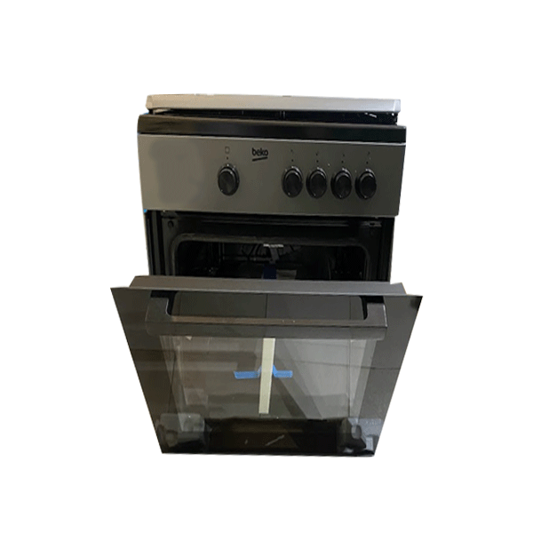 Cuisinière à gaz Beko FSG62000GS - 4 feux - 60 cm Cuisinière à gaz Beko FSG62000GS - 4 feux - 60 cm