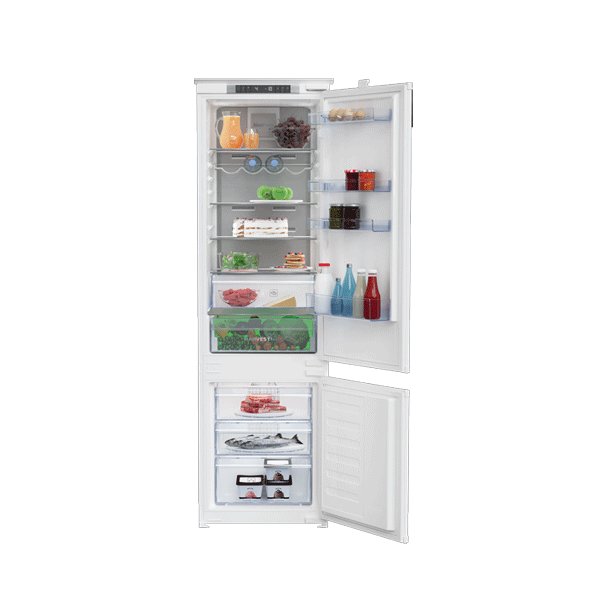 Réfrigérateur combiné encastrable Beko BCNA306E3SN - 306 L - No Frost Réfrigérateur combiné encastrable Beko BCNA306E3SN - 306 L - No Frost