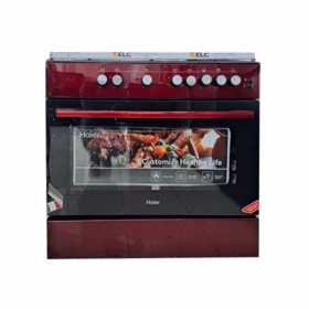 Cuisinière à gaz Haier HCR6050EGR 90x60 - 5 feux