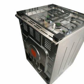 Cuisinière à gaz Hisense HC63112A - 4 feux Four électrique – Image 2