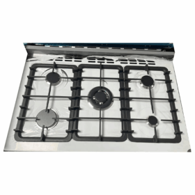 Cuisinière à gaz Hisense HFS90GA5ES - 5 feux - Four électrique – Image 2
