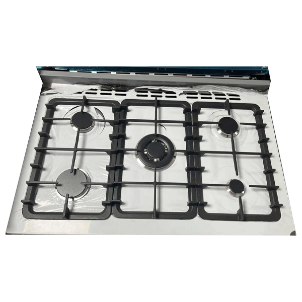 Cuisinière à gaz Hisense HFS90GA5ES - 5 feux - Four électrique