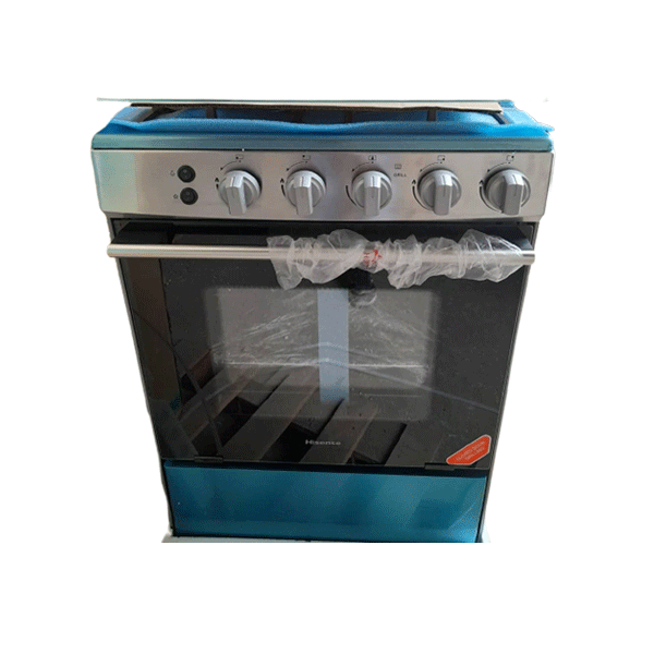 Cuisinière à gaz Hisense HFG60121X 60X60 - 4 feux Cuisinière à gaz Hisense HFG60121X 60X60 - 4 feux