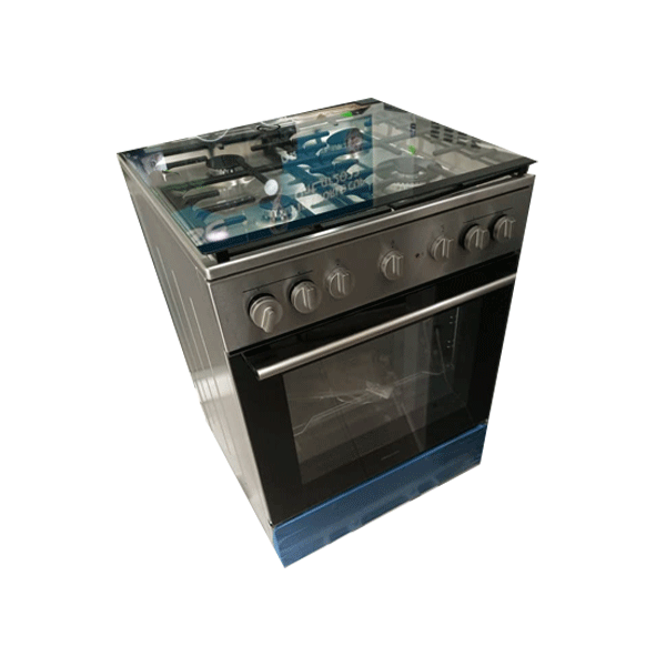 Cuisinière à gaz Hisense HC63112A - 4 feux Four électrique