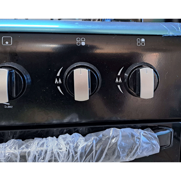 Cuisinière à gaz Brühm BGC-5540IB 50x50- 4 feux Cuisinière à gaz Brühm BGC-5540IB 50x50- 4 feux