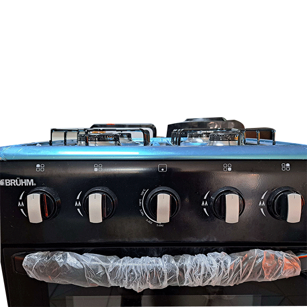 Cuisinière à gaz Brühm BGC-5540IB 50x50- 4 feux Cuisinière à gaz Brühm BGC-5540IB 50x50- 4 feux