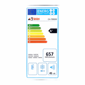 Congélateur horizontal Astech CH700GM - 503L – Image 7