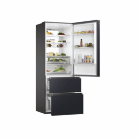 Réfrigérateur combiné Haier HTW7720ENMB- 483L - 4 Tiroirs (No Frost) – Image 2