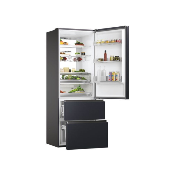 Réfrigérateur combiné Haier HTW7720ENMB- 483L - 4 Tiroirs (No Frost) Réfrigérateur combiné Haier HTW7720ENMB- 483L - 4 Tiroirs (No Frost)
