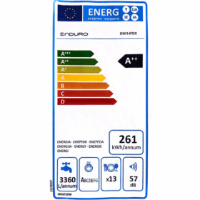 Lave-vaisselle Enduro DWAI14FDX - 13 couverts – Image 3