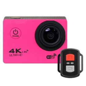Caméra Ultra HD 4K 16MP Étanche + Télécommande + Carte MicroSD 64GB – Image 2