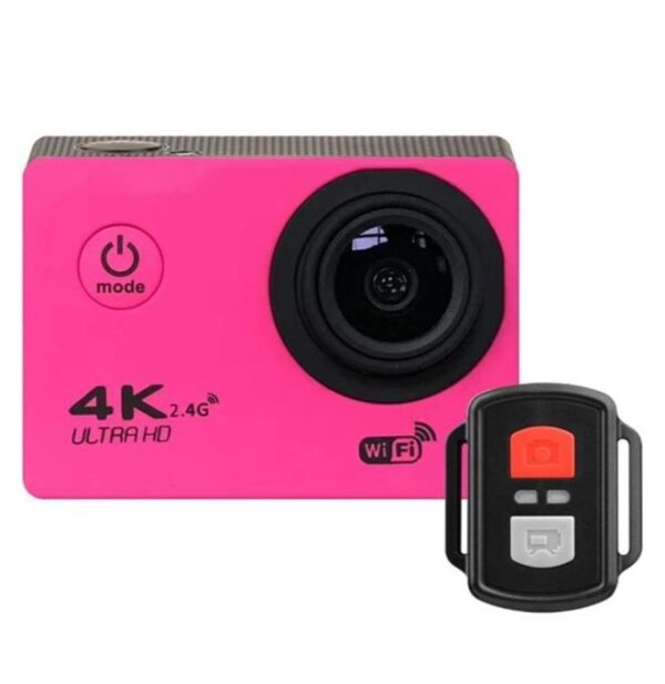 Caméra Ultra HD 4K 16MP Étanche + Télécommande + Carte MicroSD 64GB Caméra Ultra HD 4K 16MP Étanche + Télécommande + Carte MicroSD 64GB