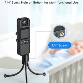Caméra Corporelle FHD 1080P – Enregistrement Vidéo & Audio + MicroSD 64GB – Image 3
