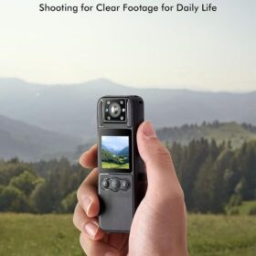 Caméra Corporelle FHD 1080P – Enregistrement Vidéo & Audio + MicroSD 64GB – Image 4