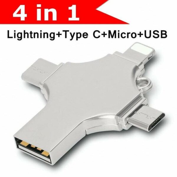 Clé USB 4 en 1 Flash Drive 512Go