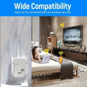 Amplificateur Wifi 1200mbps blanc 802.11a/ac/b/g/n. 2.4G/5G – Image 3