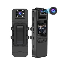 Clip caméra corps 4K 1080P - 6heures d'enregistrement