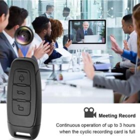 Caméra Cachée Porte-Clés Voiture avec Micro SD 128Go - Full HD 1080P – Image 7