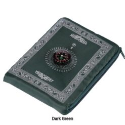 Tapis de prière musulman portable imperméable avec boussole