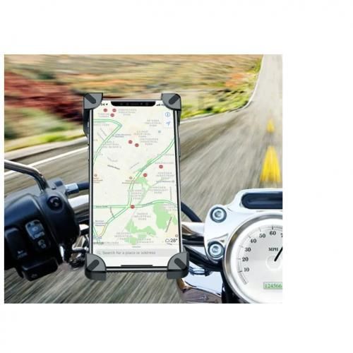 Support Téléphone Universel pour Moto Scooter et Vélo (10-18cm) Support Téléphone Universel pour Moto Scooter et Vélo (10-18cm)