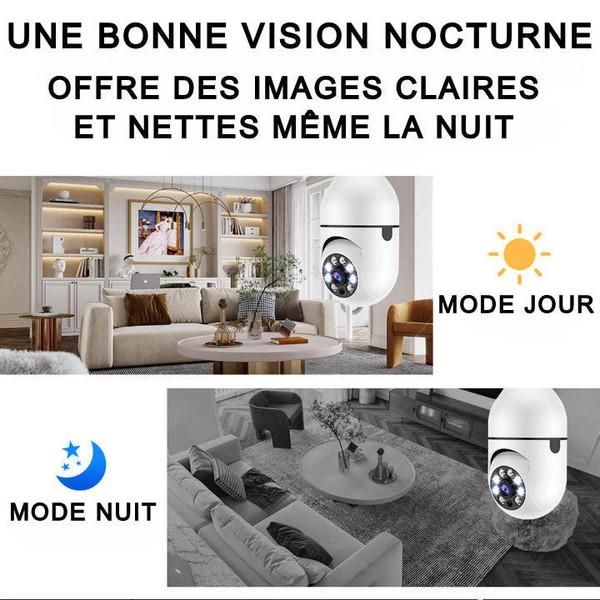 Caméra de Surveillance Sans Fil + Cadeau Surprise Offert