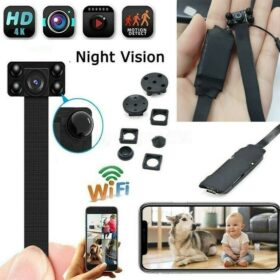 Caméra Espion 4K HD – Détection de Mouvement, Vue à Distance & Carte Mémoire 64GB – Image 3