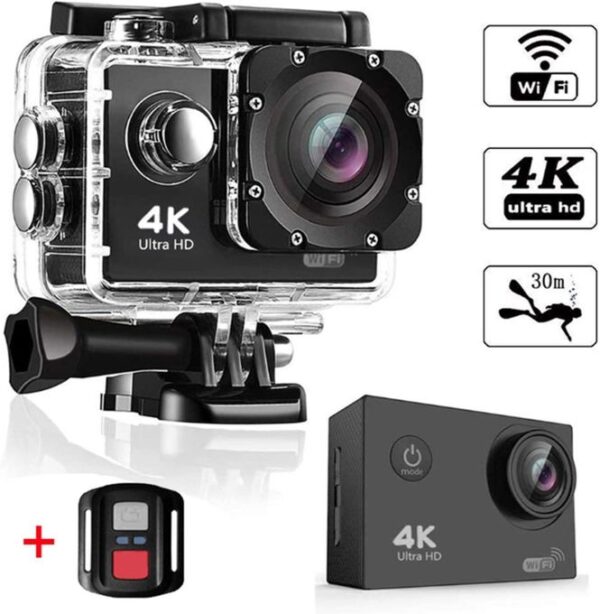 Caméra d'Action Sportive 4K Ultra HD Caméra d'Action Sportive 4K Ultra HD