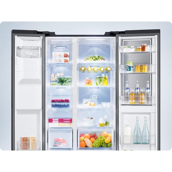 Réfrigérateur Side y Side Samsung RS65CG5691B4/GH - 628L - 4 tiroirs (No Frost) Réfrigérateur Side y Side Samsung RS65CG5691B4/GH - 628L - 4 tiroirs (No Frost)