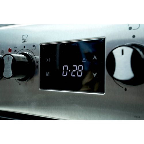 Cuisinière électrique Astech CK-78PLFOEL 60x60- 4 Feux/Inox – Image 4