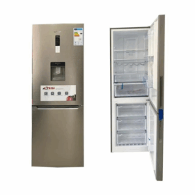 Réfrigérateur combiné avec fontaine ASTECH FC-378INO-OG - 322L - 3 Tiroirs (No-Frost) – Image 2