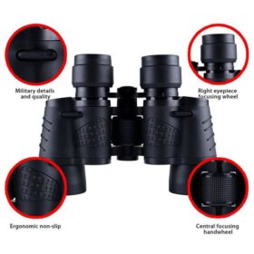 Jumelles Militaires 80x80 HD Vision Jour/Nuit 15000m – Chasse, Camping, Spectacles – Image 3