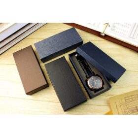 Lot de 5 Boîtiers Rectangulaires pour Montres – Étuis Cadeau Noir pour Homme/Femme – Image 6