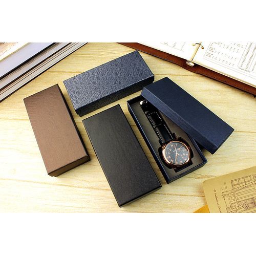 Lot de 5 Boîtiers Rectangulaires pour Montres – Étuis Cadeau Noir pour Homme/Femme Lot de 5 Boîtiers Rectangulaires pour Montres – Étuis Cadeau Noir pour Homme/Femme