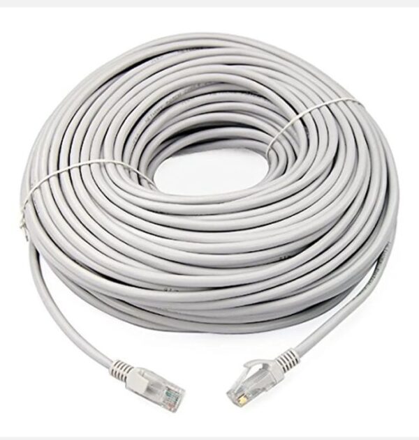 Câble Internet Ethernet Generic – 30m, Haute Vitesse, RJ45 Cat 6, Connexion Stable pour PC, Routeur, Box, Caméra IP Câble Internet Ethernet Generic – 30m, Haute Vitesse, RJ45 Cat 6, Connexion Stable pour PC, Routeur, Box, Caméra IP