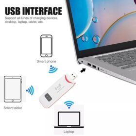 Routeur Modem Wifi de Poche Portable (Clé Internet + Routeur Modem 4G Sans Fil 150 Mbps) – Image 5