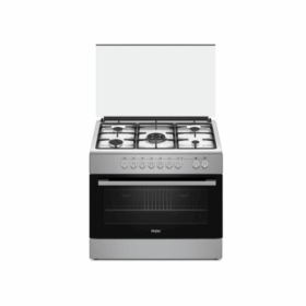 Cuisinière à gaz Haier HCR6050EGS2 90x60- 5 feux (Avec Ventilateur)