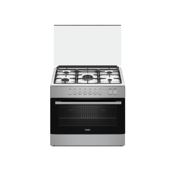 Cuisinière à gaz Haier HCR6050EGS2 90x60- 5 feux (Avec Ventilateur) Cuisinière à gaz Haier HCR6050EGS2 90x60- 5 feux (Avec Ventilateur)
