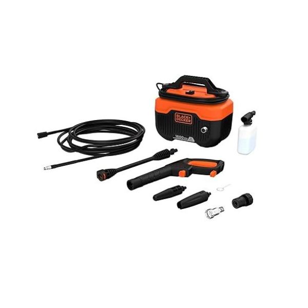 Nettoyeur haute pression horizontal BLACK & DECKER-BEPW1300-HB5 -1300W Nettoyeur haute pression horizontal BLACK & DECKER-BEPW1300-HB5 -1300W
