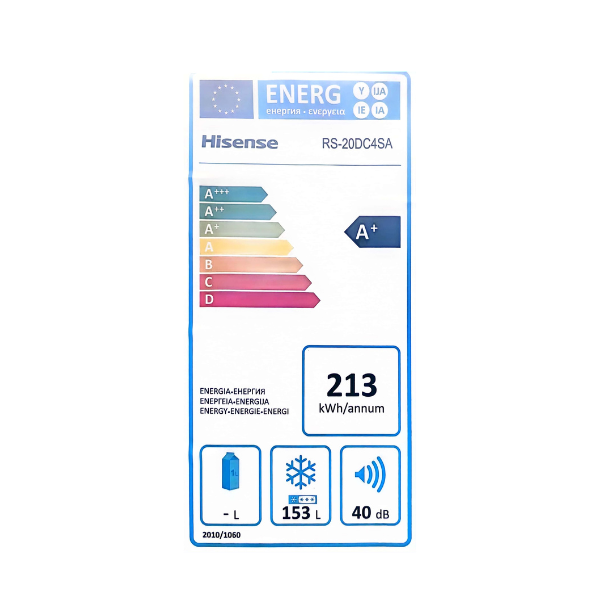 Congélateur vertical Hisense RS-20DC4SA-153 L-5T Congélateur vertical Hisense RS-20DC4SA-153 L-5T