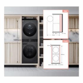 Machine à laver industrielle LG WT1310YJ - 13/10Kg - (Lavante/séchante) – Image 10