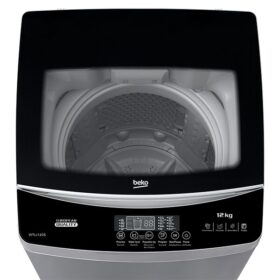 Machine à laver Beko WTLI120S - 12kg (10 programmes - Avertisseur sonore - Système anti-vibration - Chargement par le haut) – Image 2